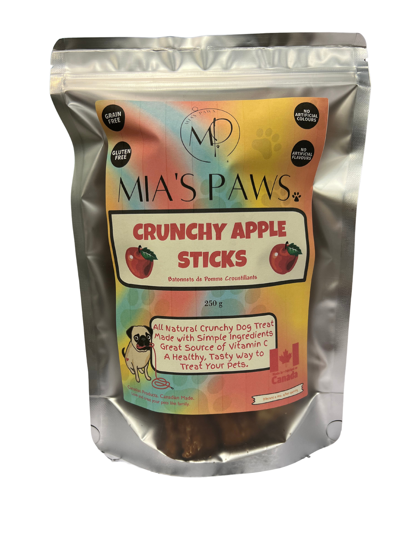 Crunchy Apple Sticks - Mia's Paws