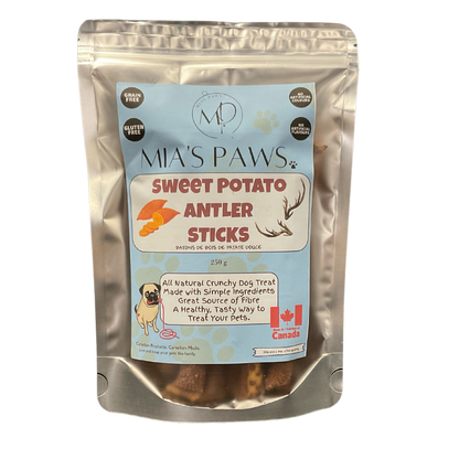 Sweet Potato Sticks - Mia's Paws