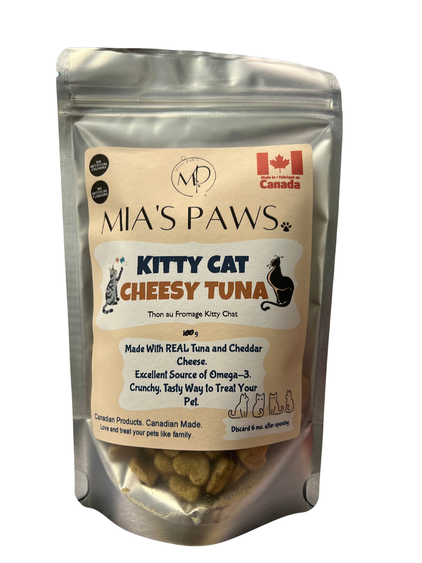 Kitty Cat Cheesy Tuna - Mia's Paws