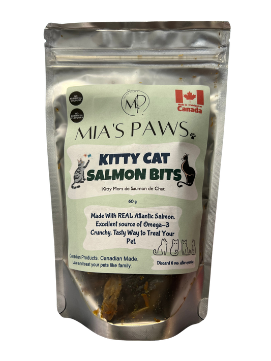 Kitty Cat Salmon Bits - Mia's Paws