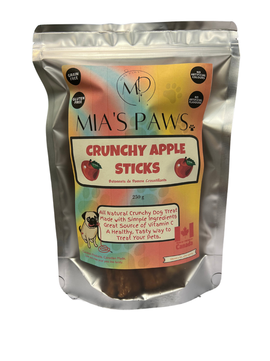 Crunchy Apple Sticks - Mia's Paws