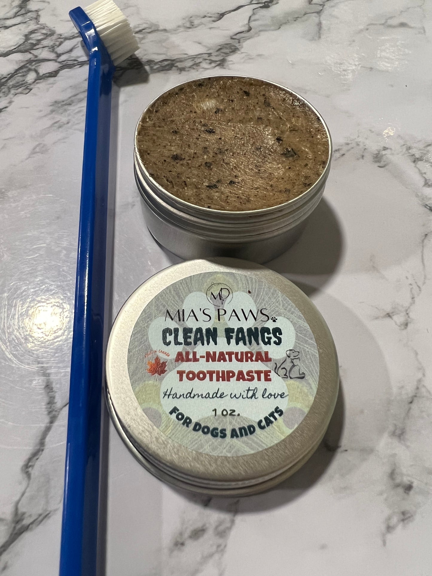 Clean Fangs All Natural Toothpaste - Mia's Paws