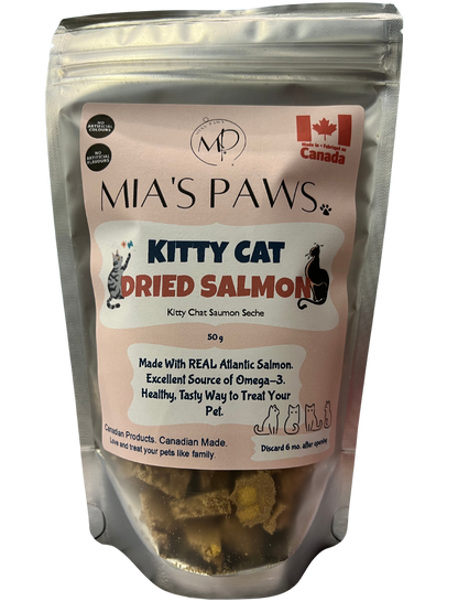 Kitty Cat Dried Salmon - Mia's Paws