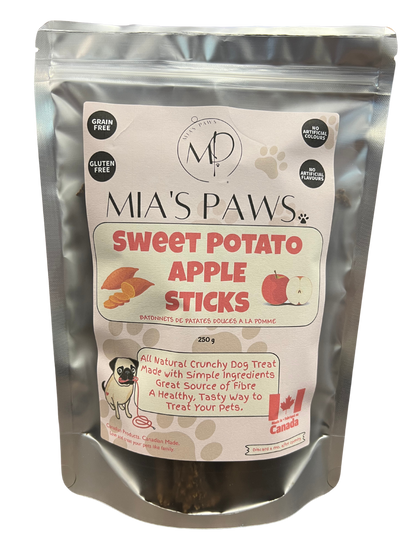 Sweet Potato Sticks - Mia's Paws