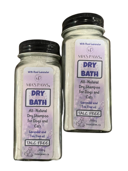 Dry Bath (Dry Shampoo) - Mia's Paws