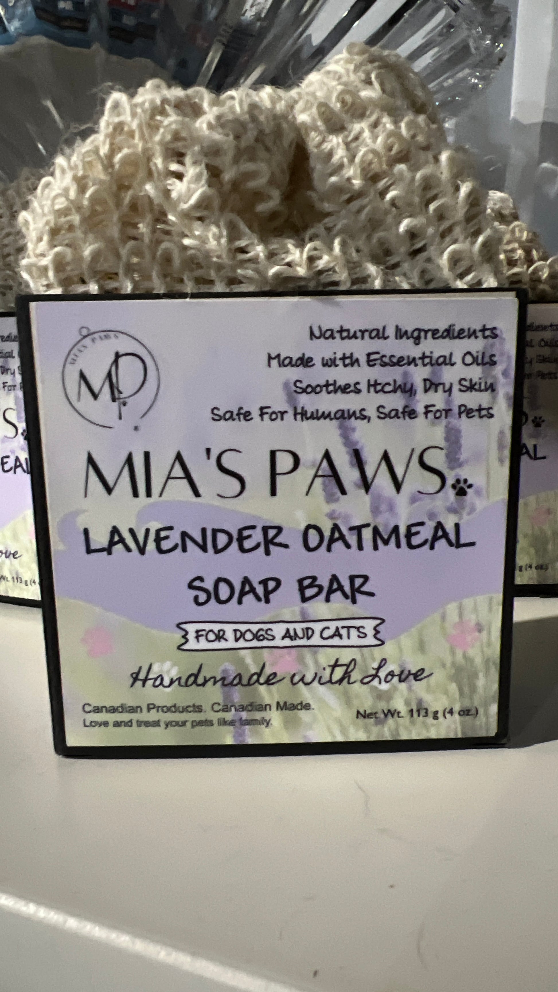 Mia's Soap Bars - Mia's Paws