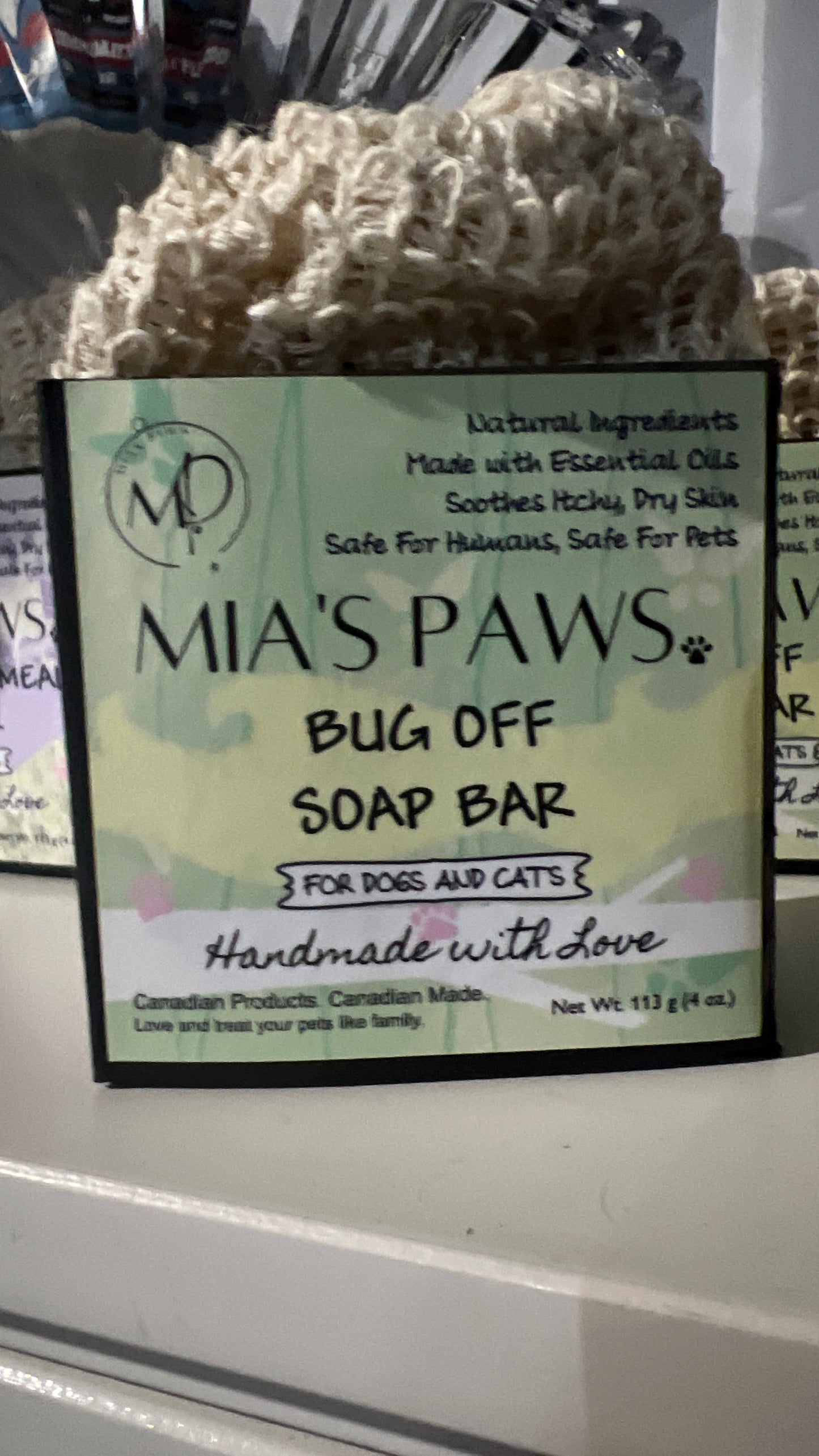 Mia's Soap Bars - Mia's Paws