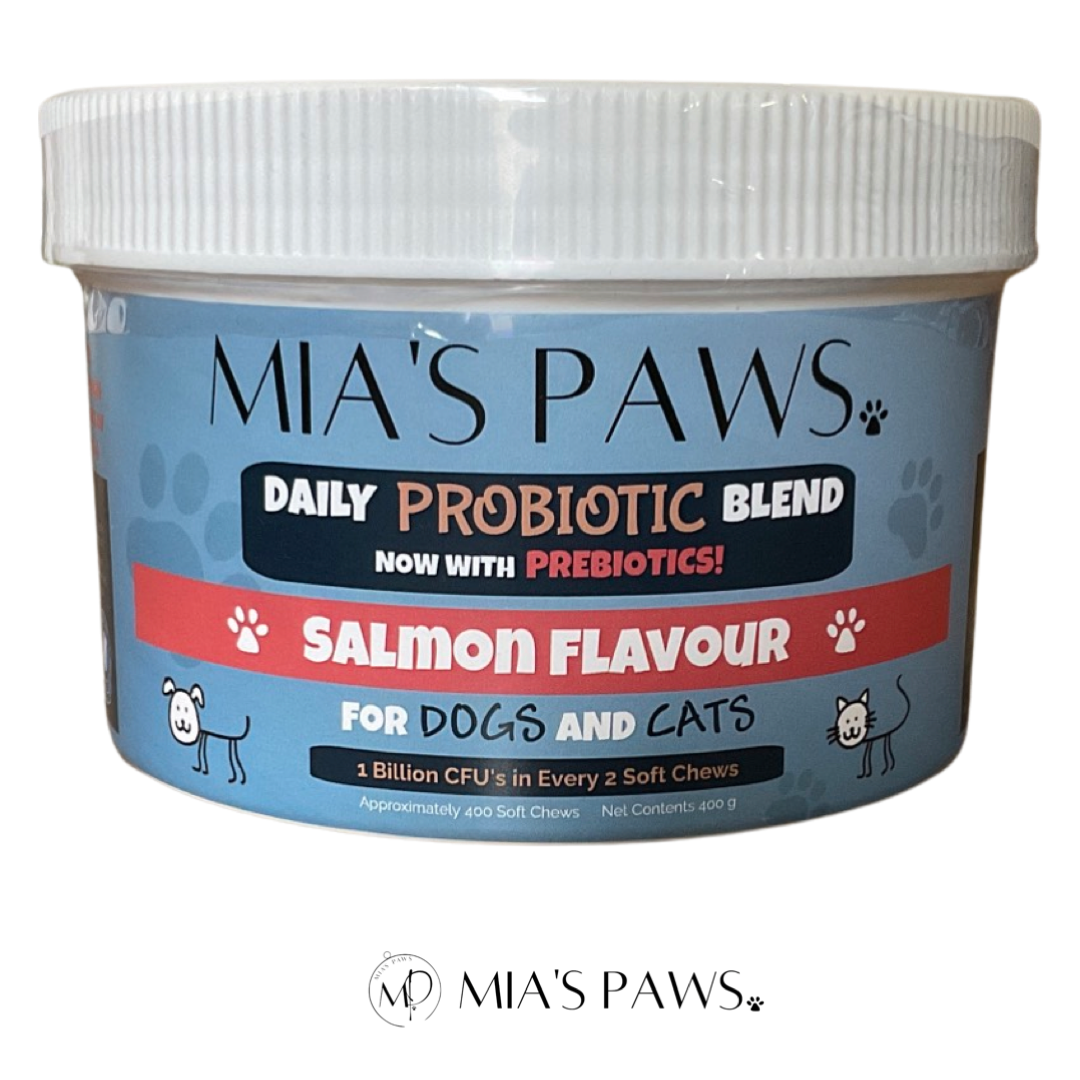 Mia's Paws Daily Probiotic Blend SOFT CHEWS - Mia's Paws