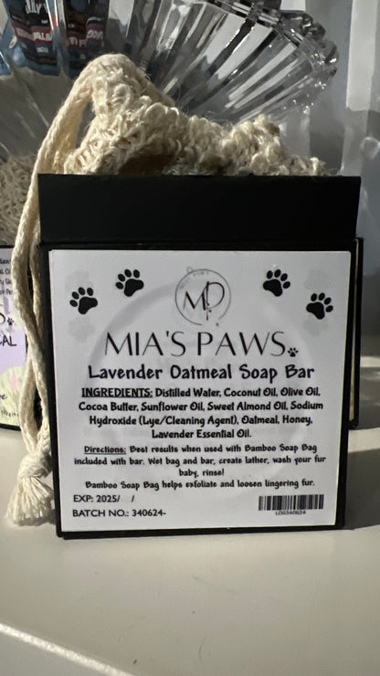 Mia's Soap Bars - Mia's Paws