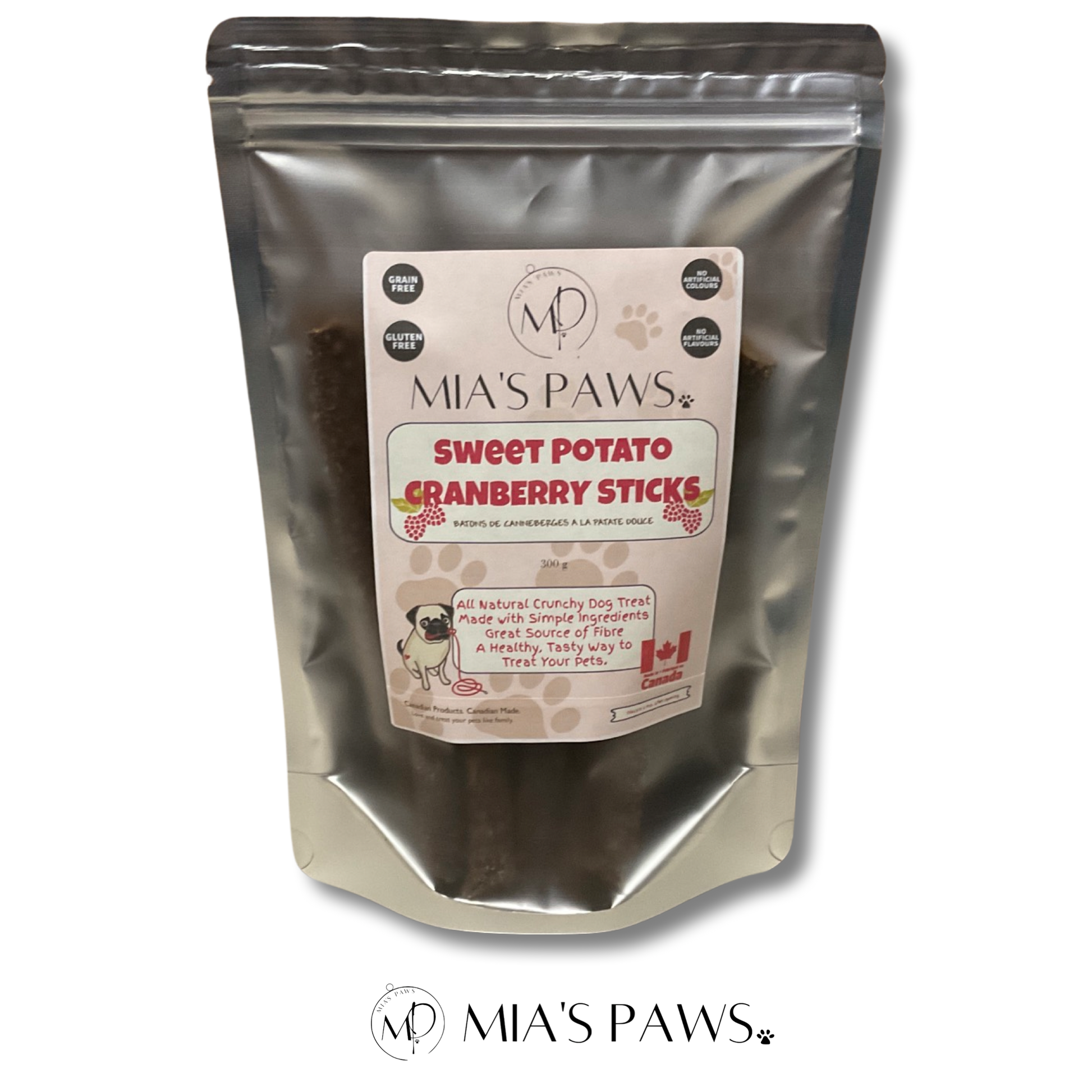 Sweet Potato Sticks - Mia's Paws