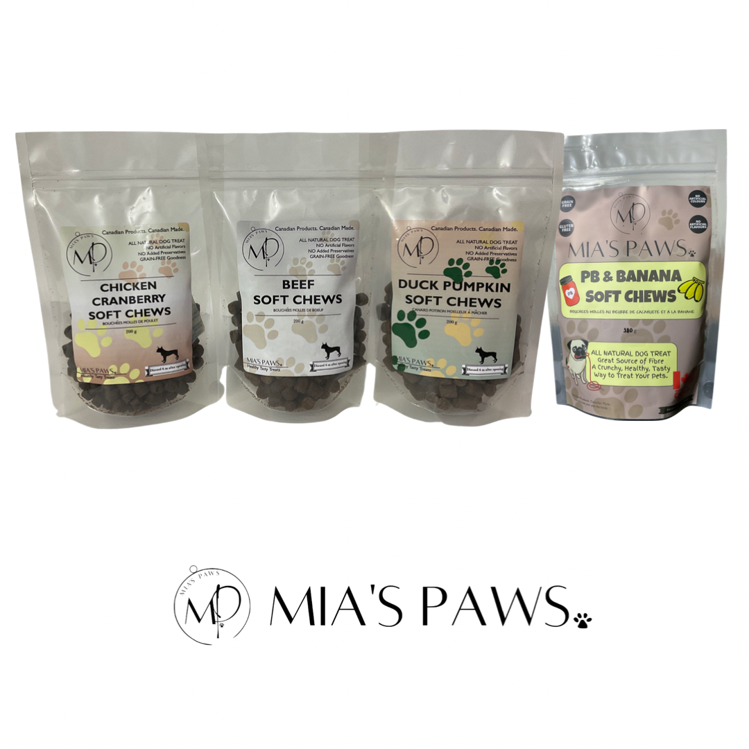 Soft Chews Training Treats - Mia's Paws