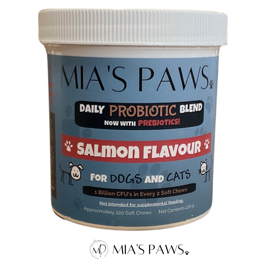 Mia's Paws Daily Probiotic Blend SOFT CHEWS - Mia's Paws