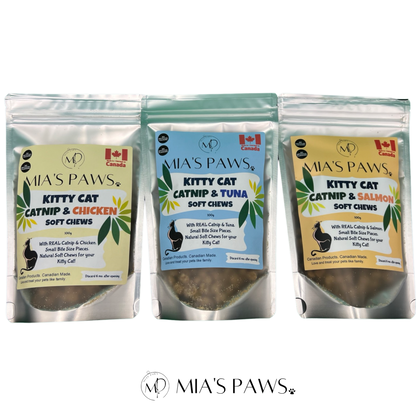 Kitty Cat Catnip Soft Chews - Mia's Paws