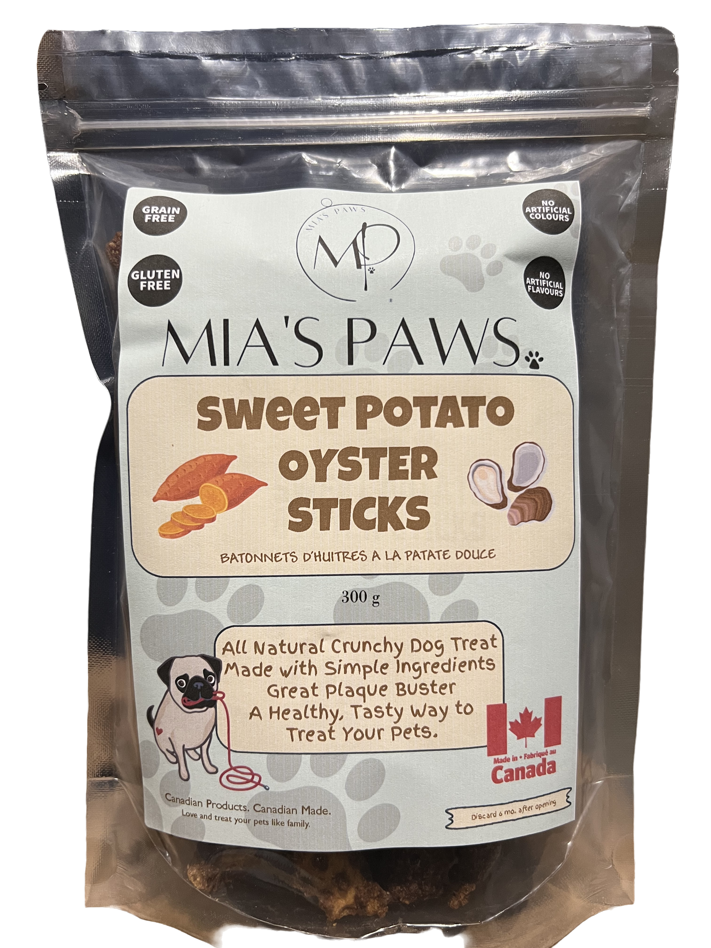 Sweet Potato Sticks - Mia's Paws