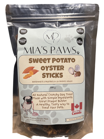 Sweet Potato Sticks - Mia's Paws