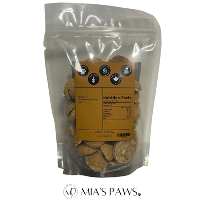 Chicken and Oat Chips - Mia's Paws