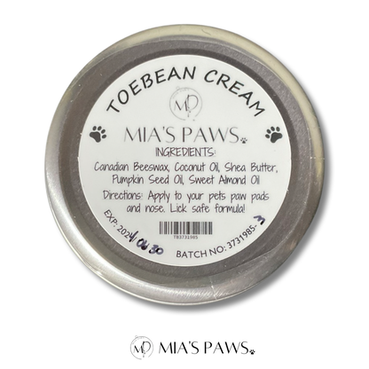 Toebean Cream - Mia's Paws