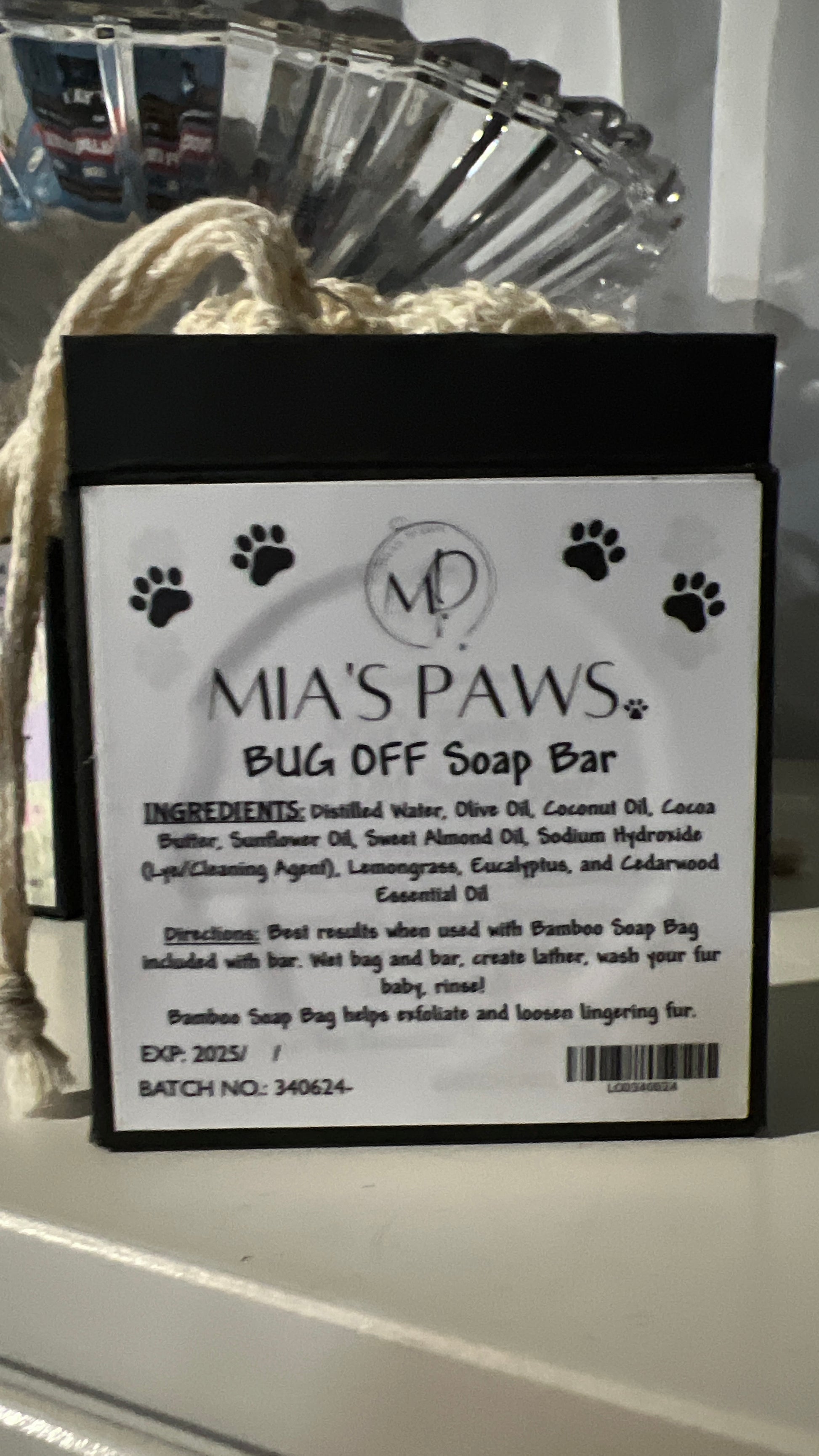 Mia's Soap Bars - Mia's Paws