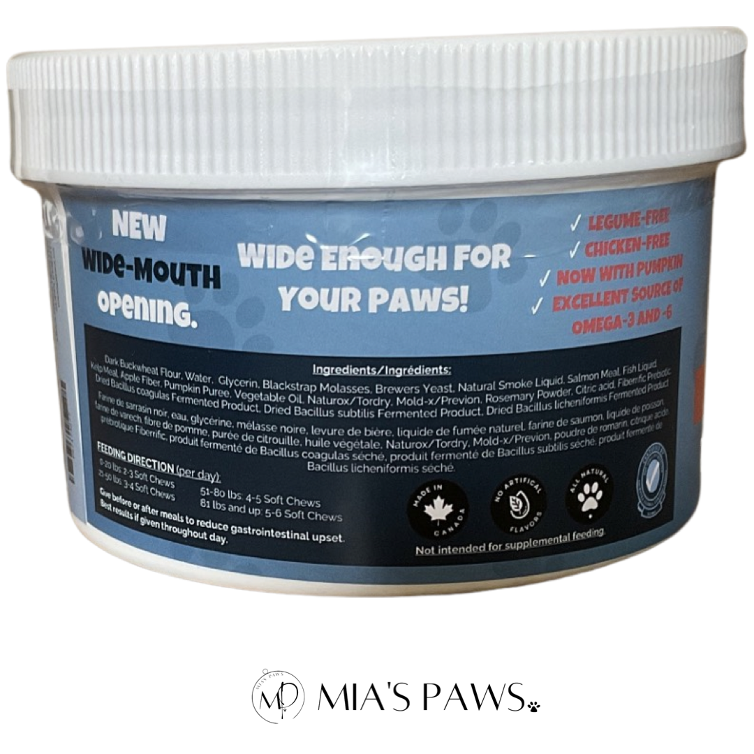 Mia's Paws Daily Probiotic Blend SOFT CHEWS - Mia's Paws