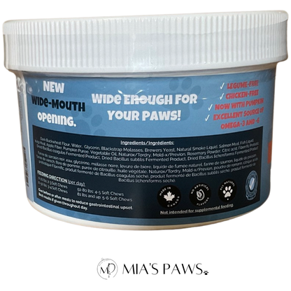 Mia's Paws Daily Probiotic Blend SOFT CHEWS - Mia's Paws
