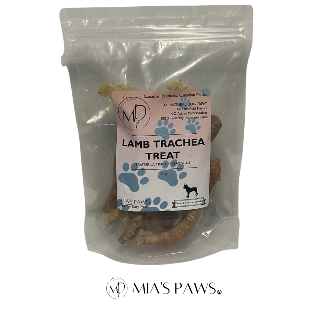 Lamb Trachea Treat - Mia's Paws