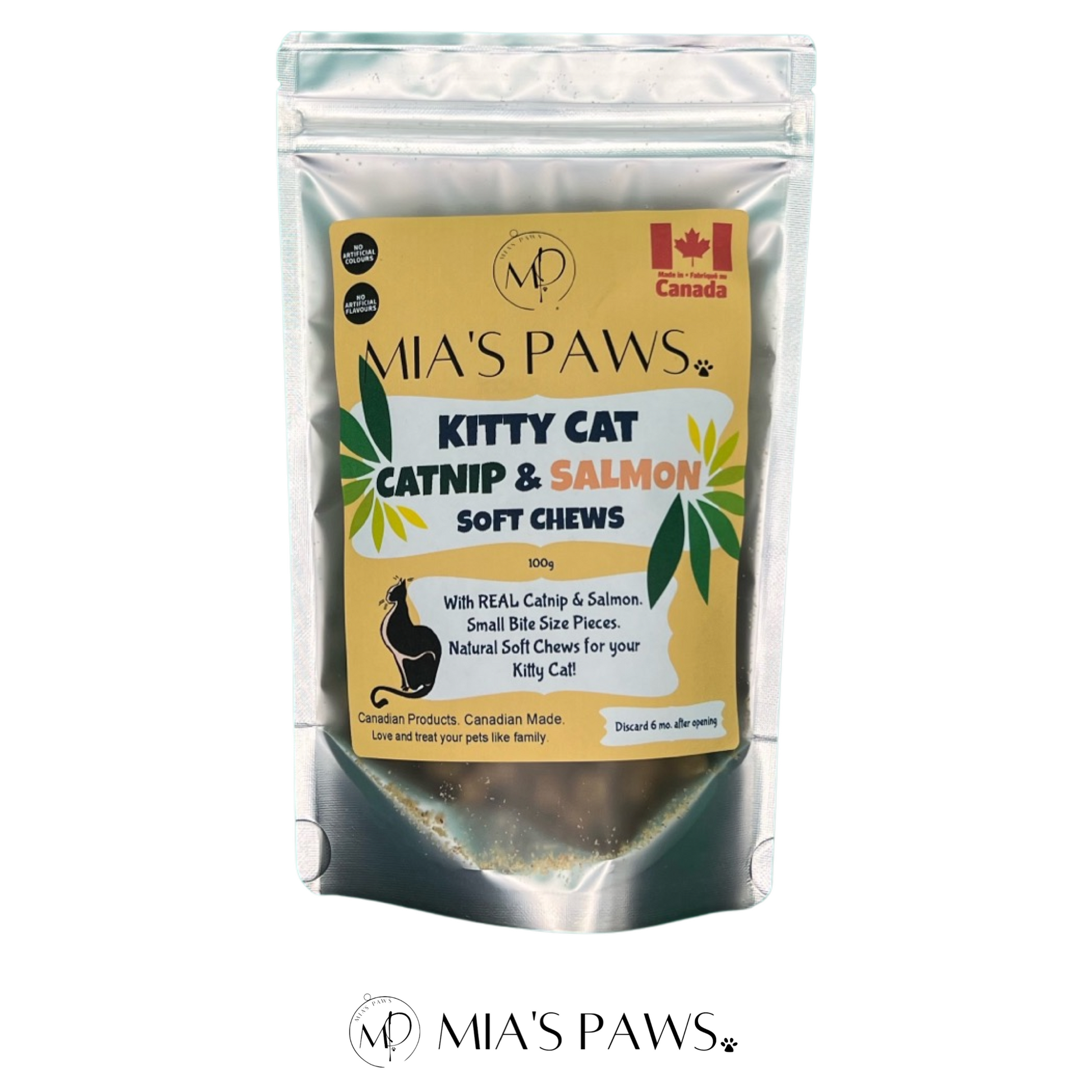 Kitty Cat Catnip Soft Chews - Mia's Paws