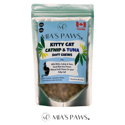 Kitty Cat Catnip Soft Chews - Mia's Paws