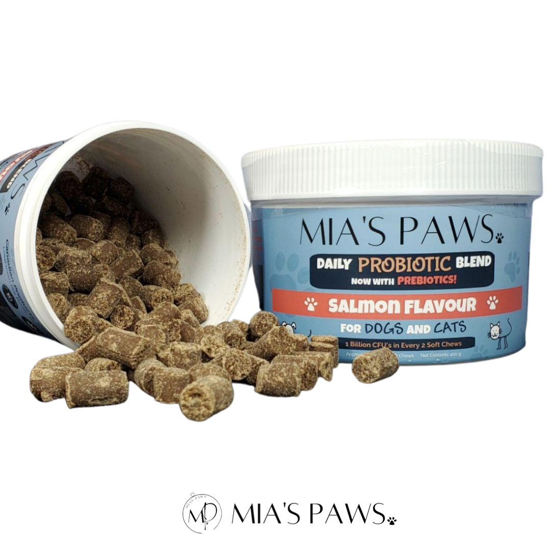Mia's Paws Daily Probiotic Blend SOFT CHEWS - Mia's Paws
