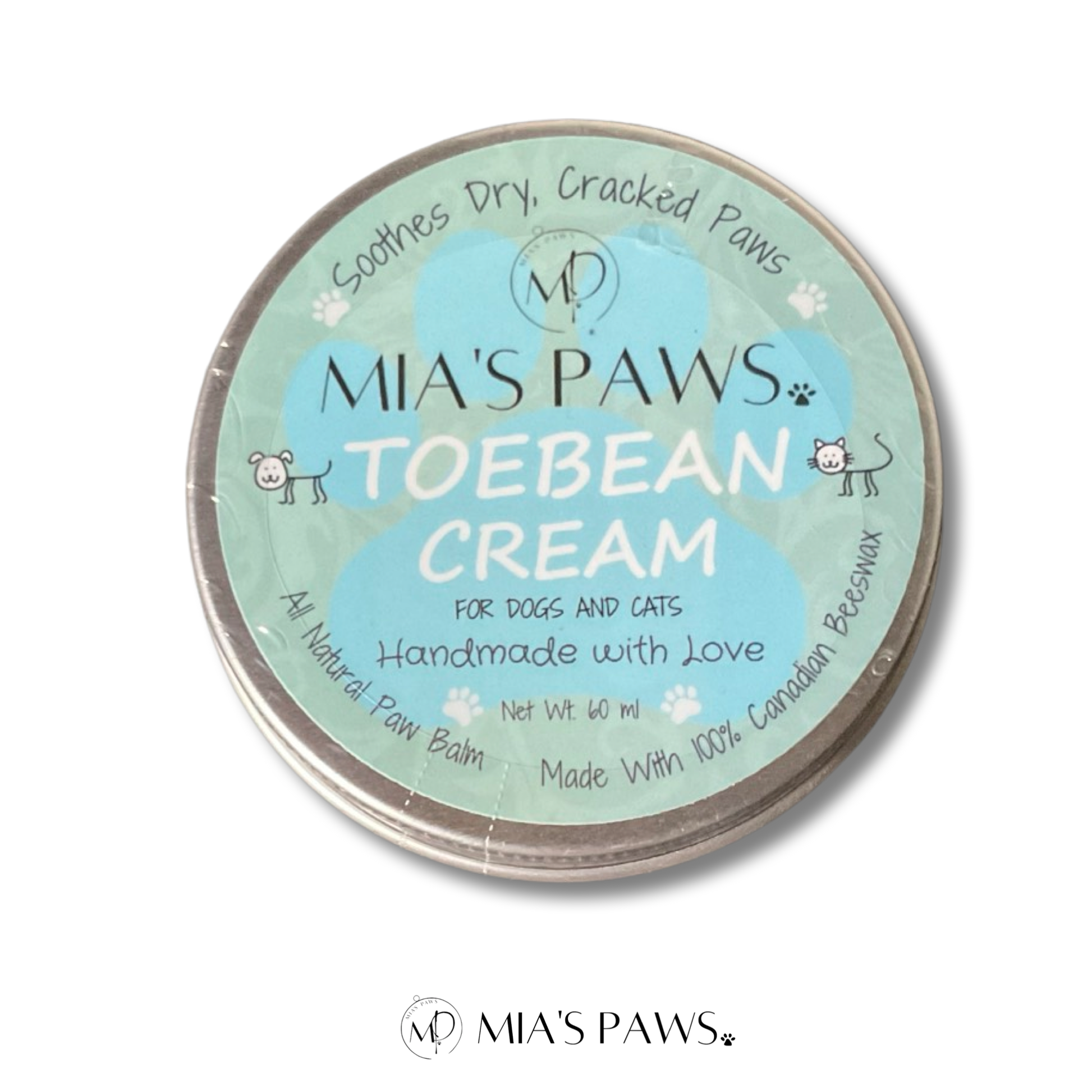 Toebean Cream - Mia's Paws
